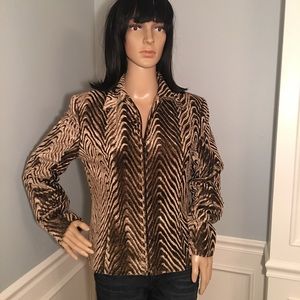 Jacket - fun animal print -Size 6